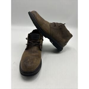 Johnston Murphy Nubuck Chukka Ankle Boots Crepe Soles Men's 12 M Brown